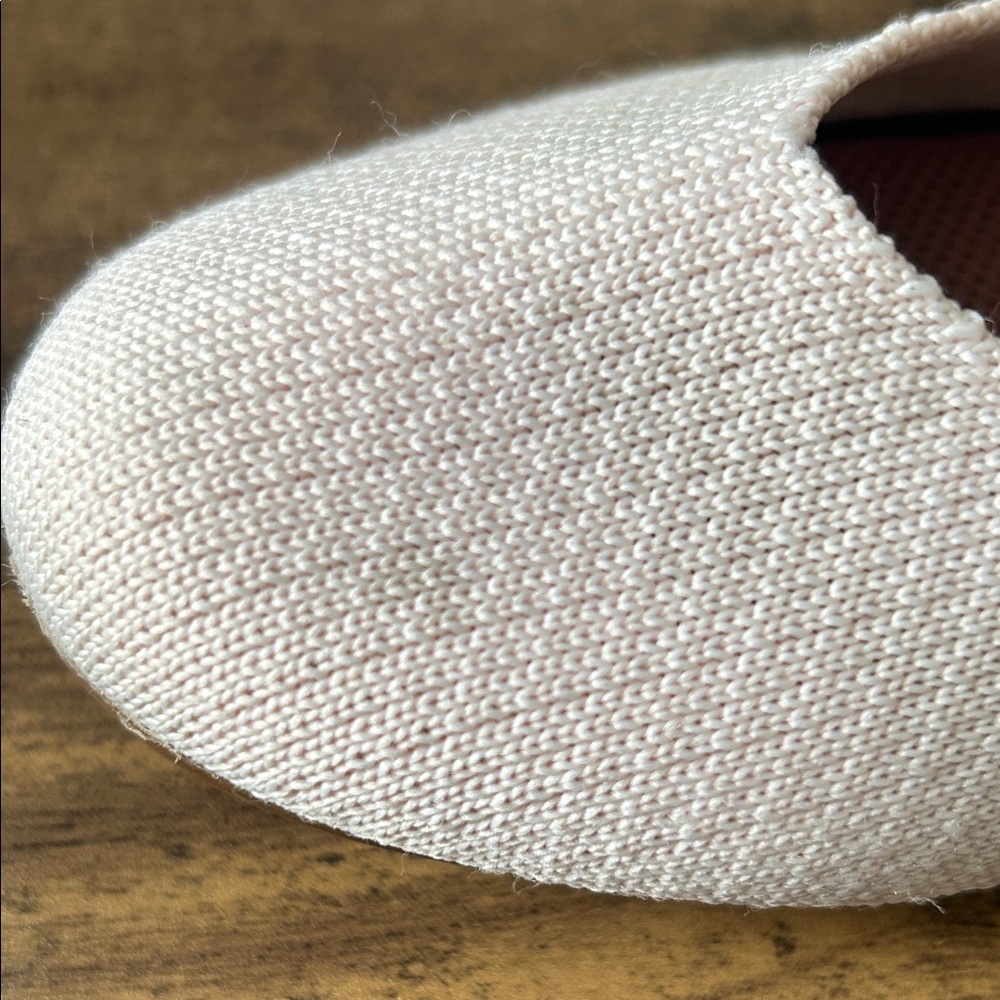 Washable pale pink Slip-On Flats - Picture 2 of 6